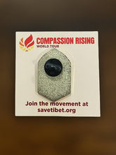 Load image into Gallery viewer, Compassion Rising Dalai Lama Emblem Pin
