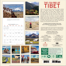 Load image into Gallery viewer, SALE: ICT's 2023 Calendar: The Colors of Tibet