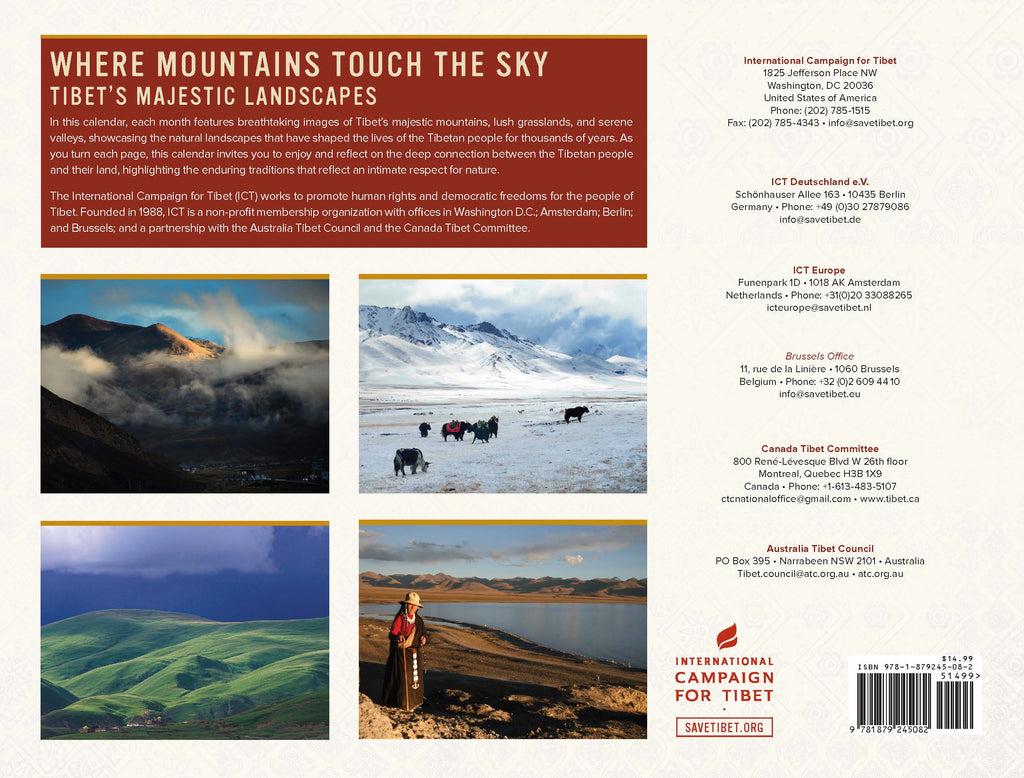 2027 ICT Calendar: Where Mountains Touch the Sky