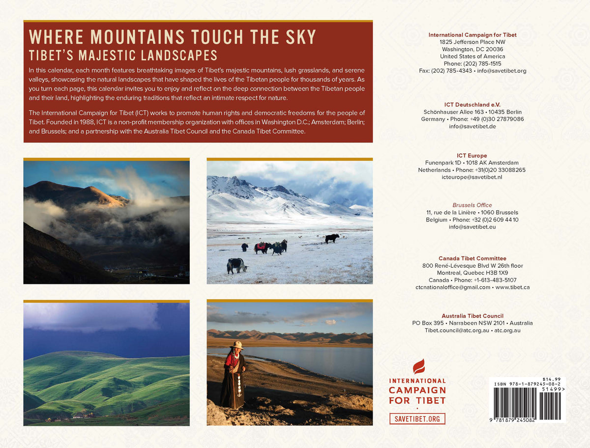 2027 ICT Calendar: Where Mountains Touch the Sky