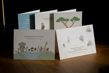 Load image into Gallery viewer, "Heart to Heart" Greeting Cards with Dalai Lama Quotes