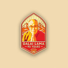 Load image into Gallery viewer, Compassion Rising Dalai Lama Emblem Pin