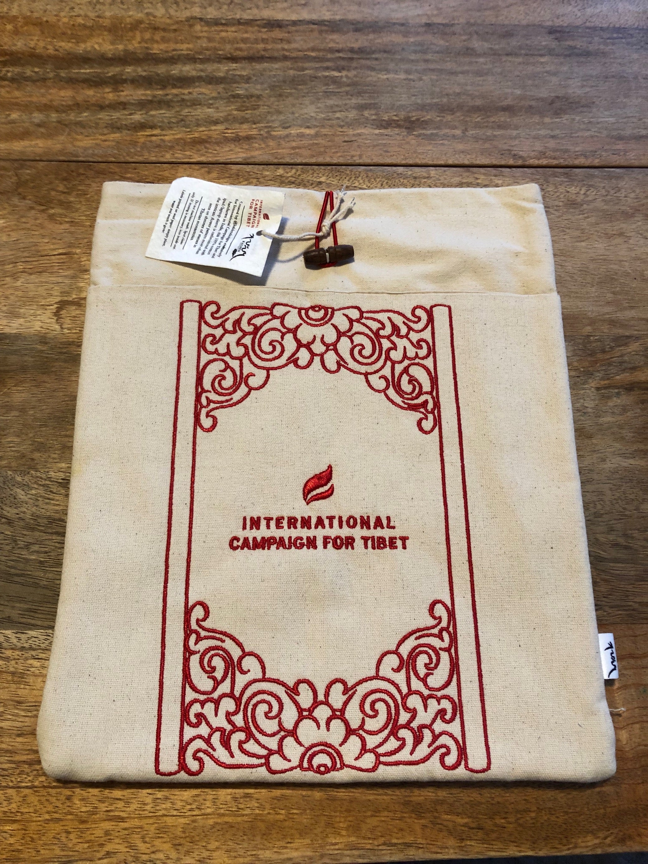 ICT Canvas Tablet Sleeve by Kalden Designs