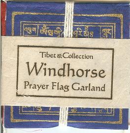 Mini Garland Windhorse Eco-Paper Prayer Flags
