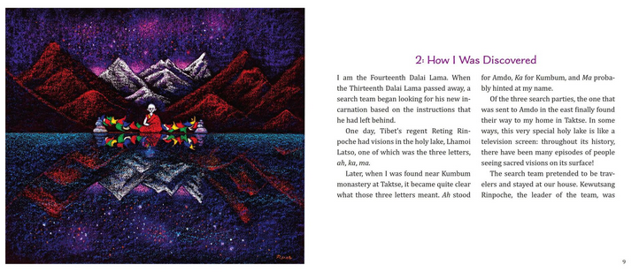 The Extraordinary Life of His Holiness the Fourteenth Dalai Lama, An Illuminated Journey