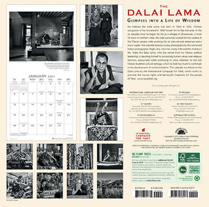 ICT's 2020 Wall Calendar: Dalai Lama: Glimpses into a Life of Wisdom